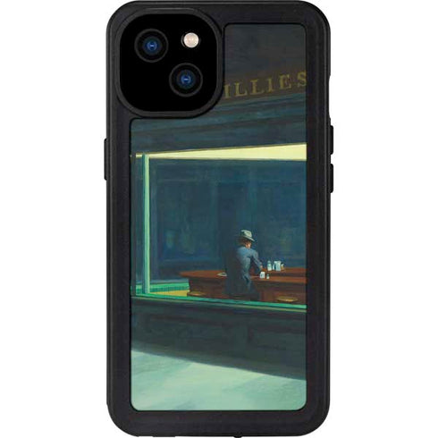 Edward Hopper Nighthawks 1942 iPhone 15 Plus Waterproof Case